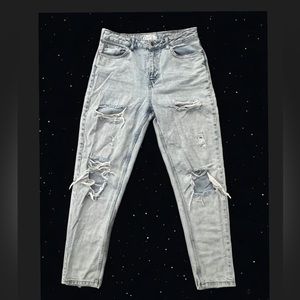 Blue Ripped Jeans